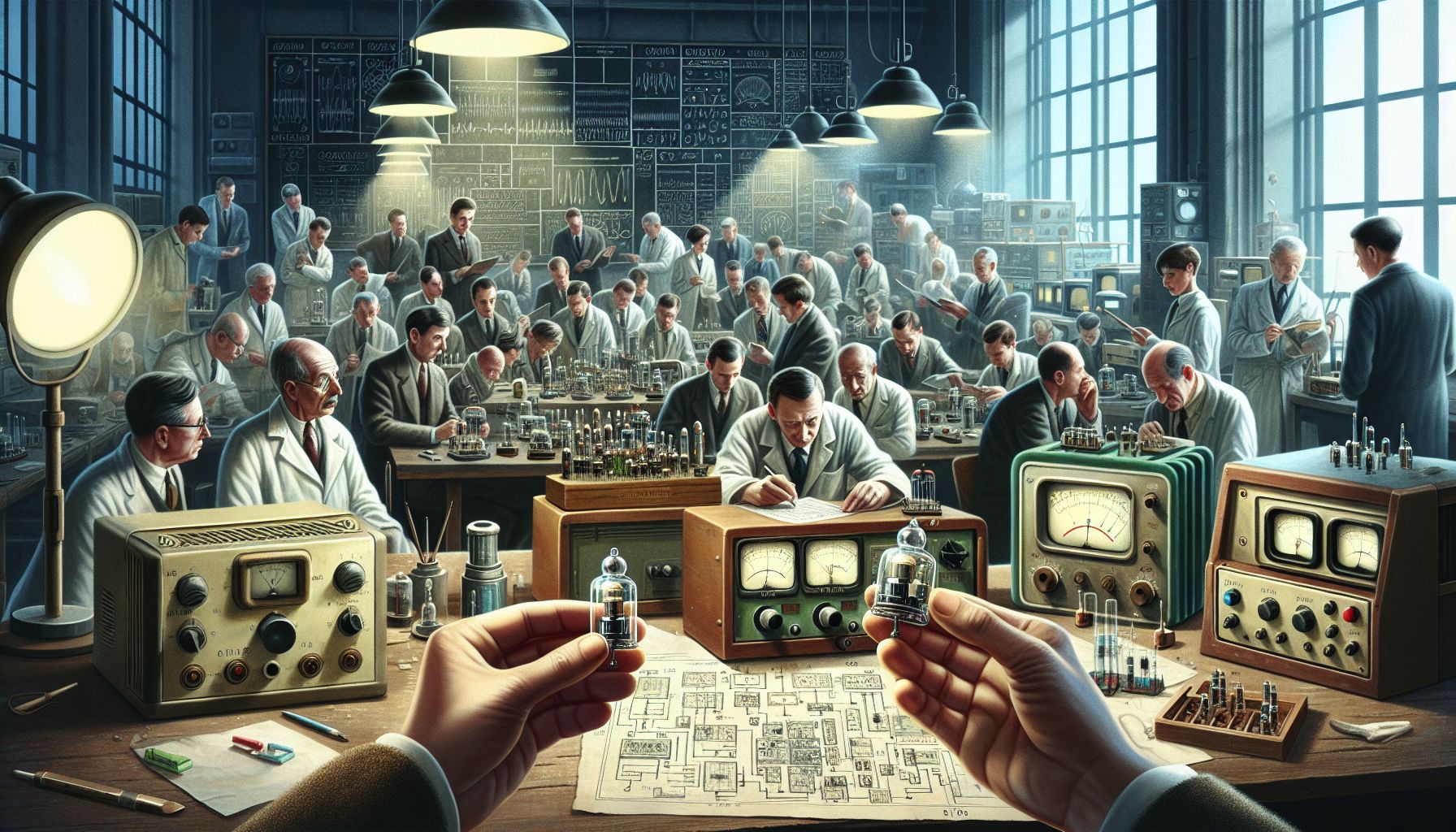Unveiling the Birth of Transistors, 1947 Bell Labs