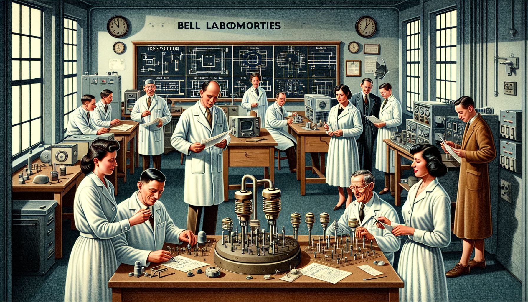 Unveiling the Birth of Transistor at Bell Labs, 1947