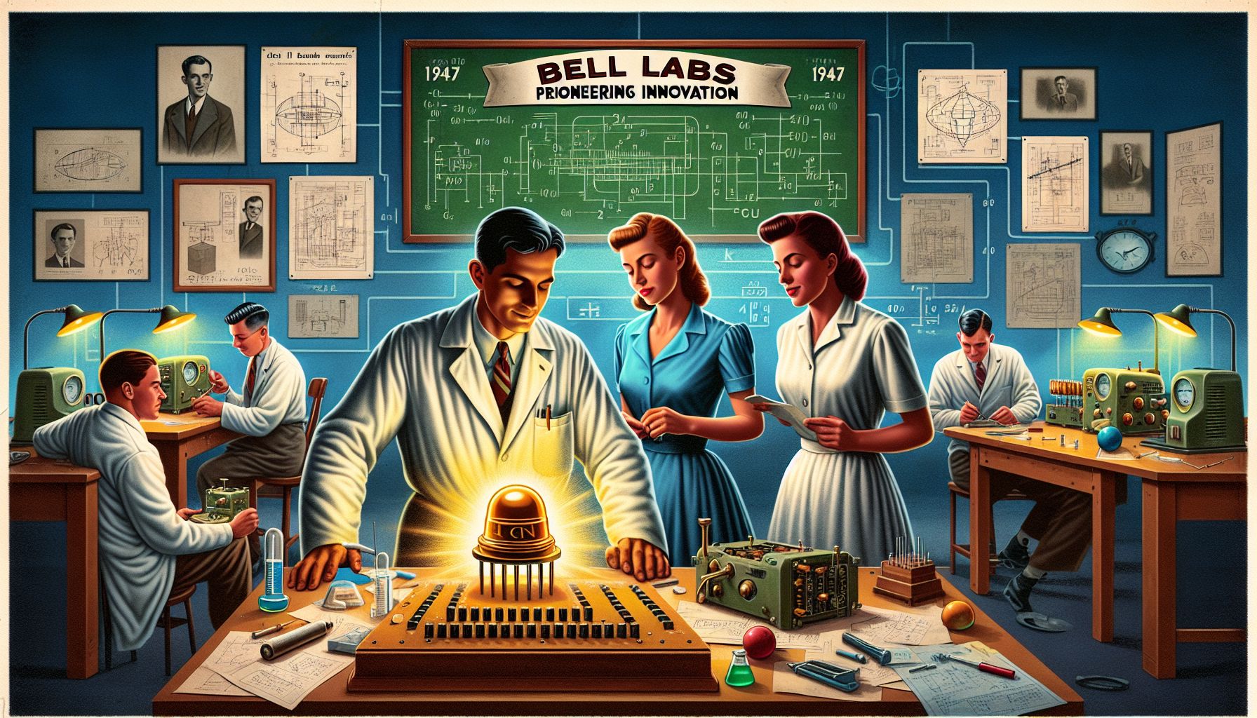 Discovering Transistor's Birthplace: Bell Labs, 1947