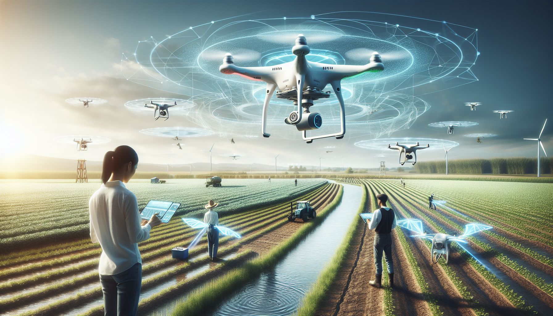Sky-High Innovation: Redefining Farming with Drones