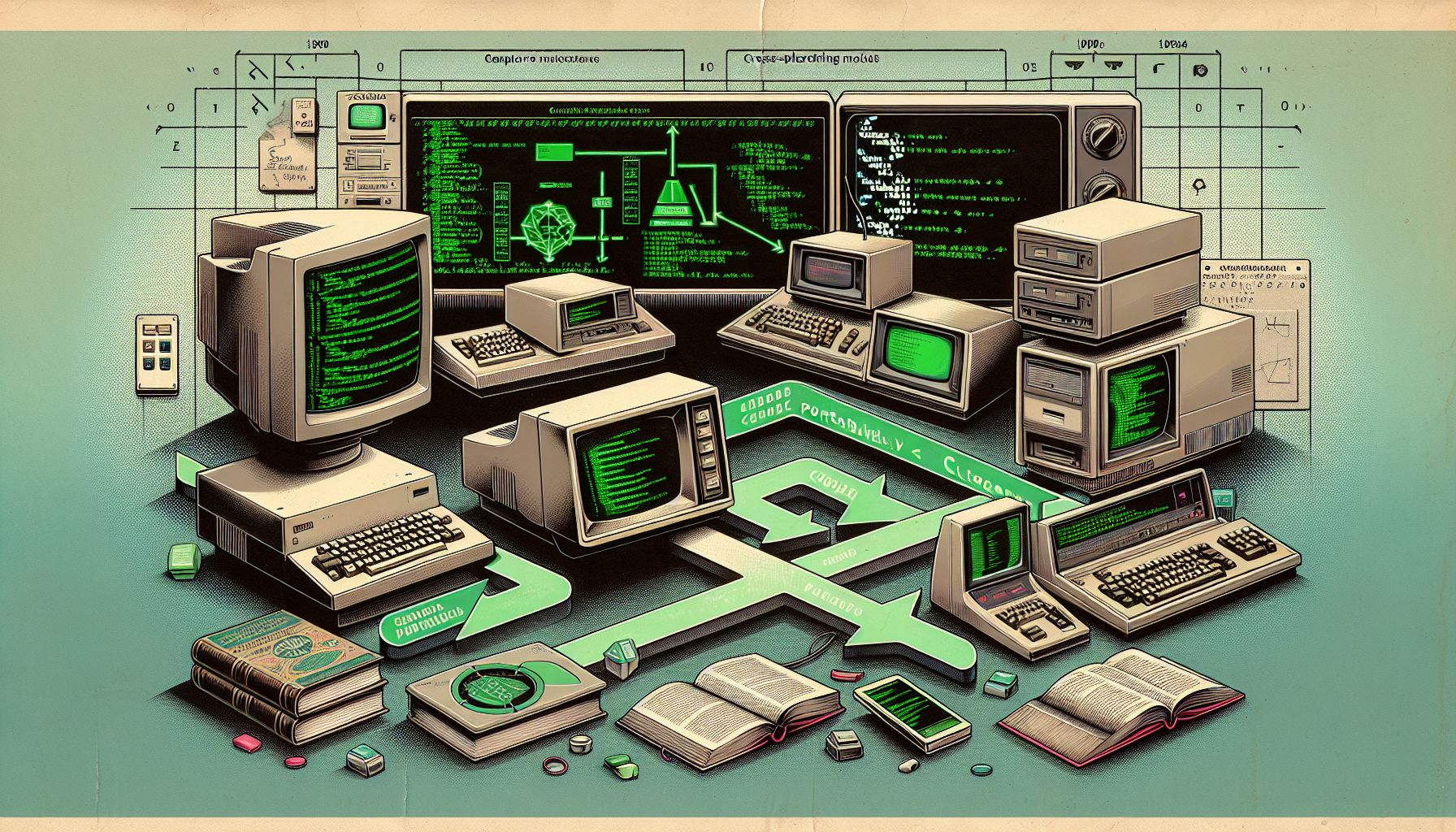 Unfolding C Language's Birth & Portability: A 1980s Saga