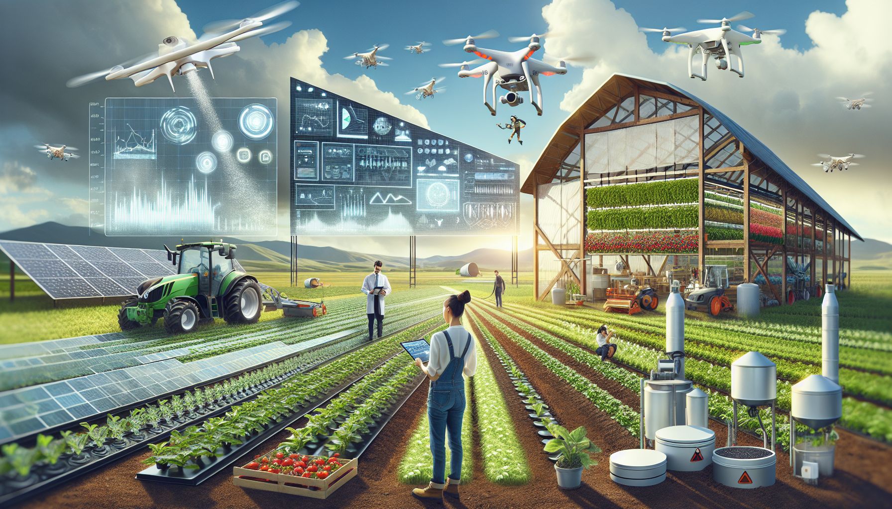 Revolutionizing Farming: The Tech-Infused Green Acres