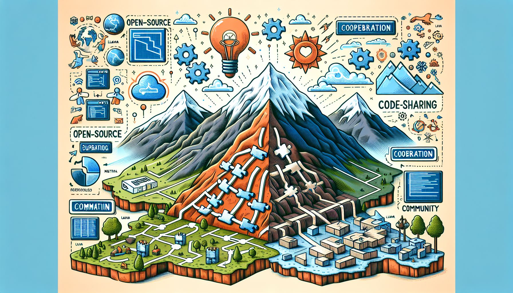 Unleashing Innovation: Open-Source Models LLaMA & Mistral Ascend