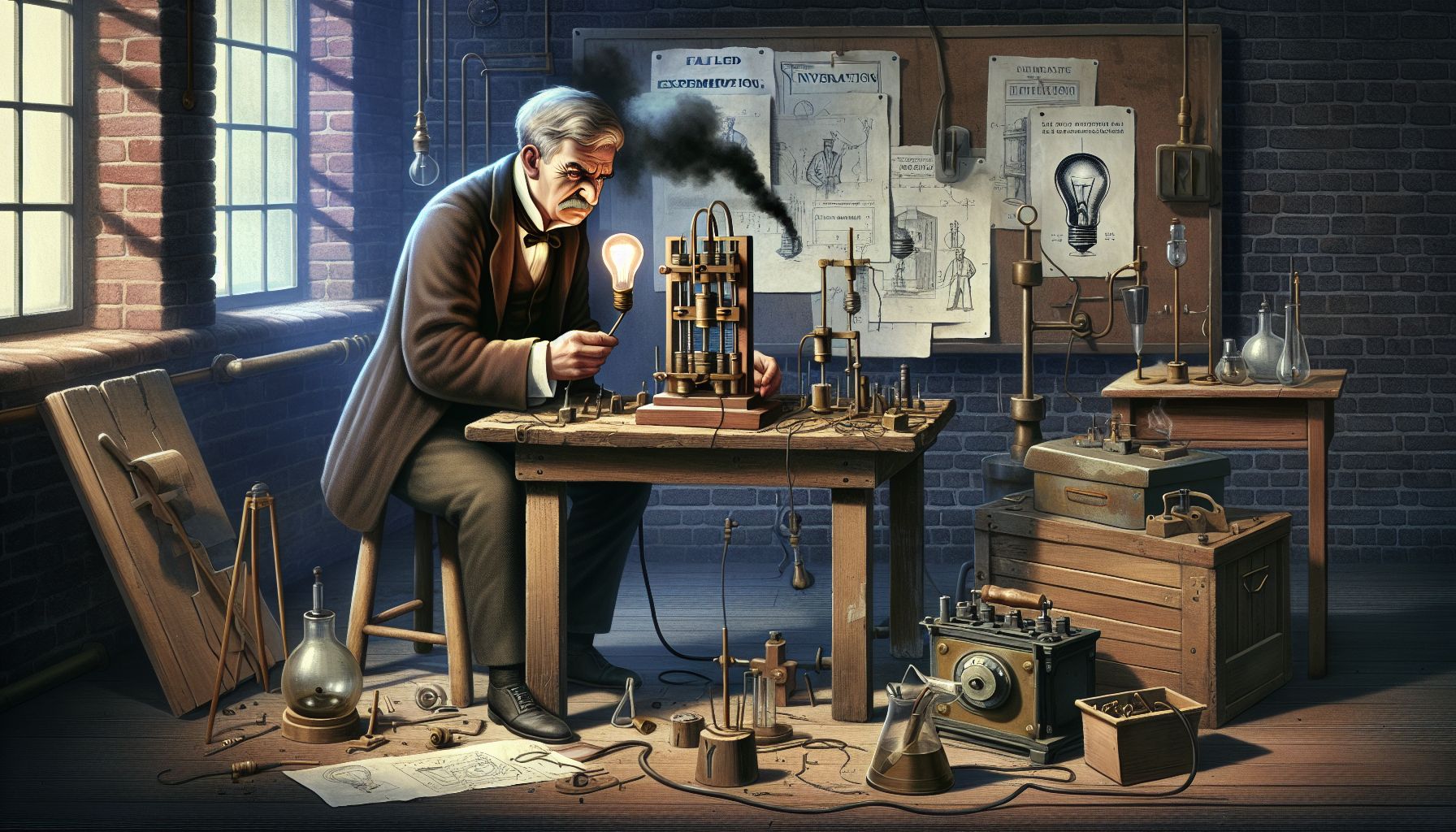Edison's Innovation: Failure as the Greatest Teacher