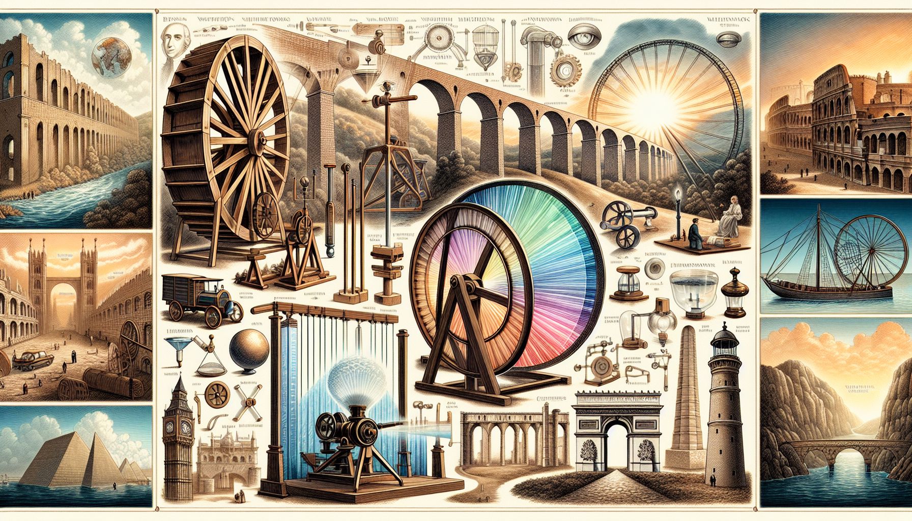 Blueprints from the Past Shaping Today's Engineering Wonders