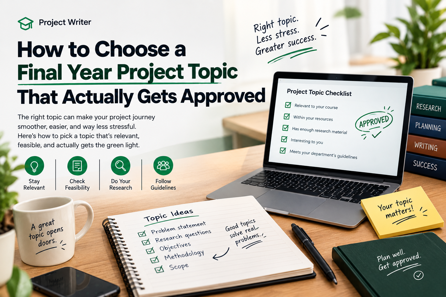 How to Choose a Final Year Project Topic That Actually Gets Approved