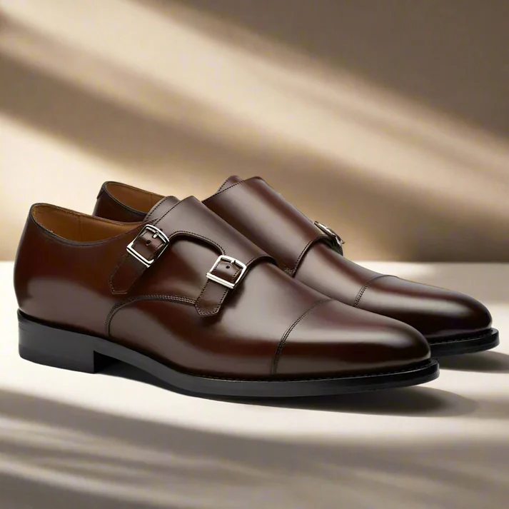 Double Monk Strap Shoes