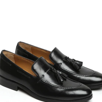 Tassel Leather Loafers