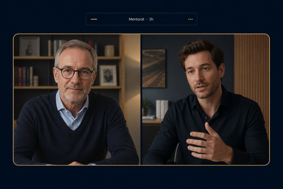 1 heure d'appel privé par mois avec votre mentor GP
