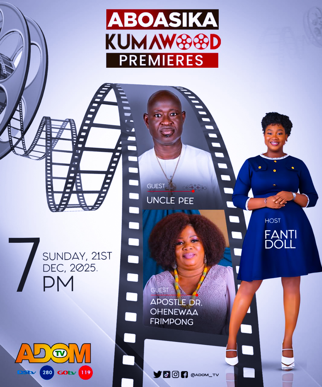 Apostle Ohenewaa literally showed Uncle Pee and other spiritual practicioners who is the real boss when it comes to the word of God