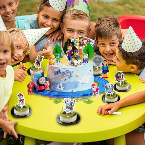 Vue 2 de Figurine Décoration Gâteau Pat Patrouille