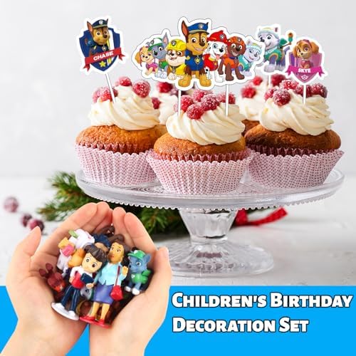 Vue 5 de Figurine Décoration Gâteau Pat Patrouille