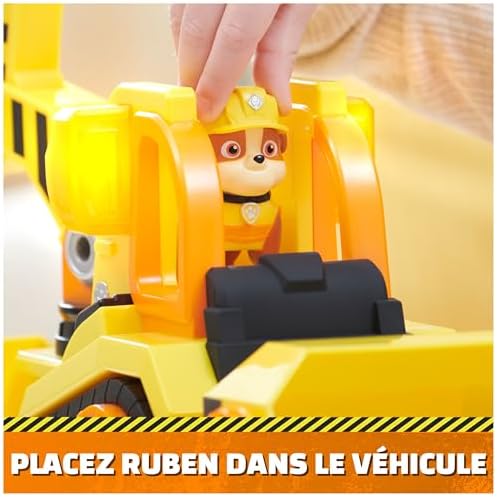 Vue 3 de Camion Chantier Pat Patrouille