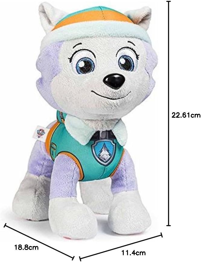Vue 3 de Everest Peluche Pat Patrouille