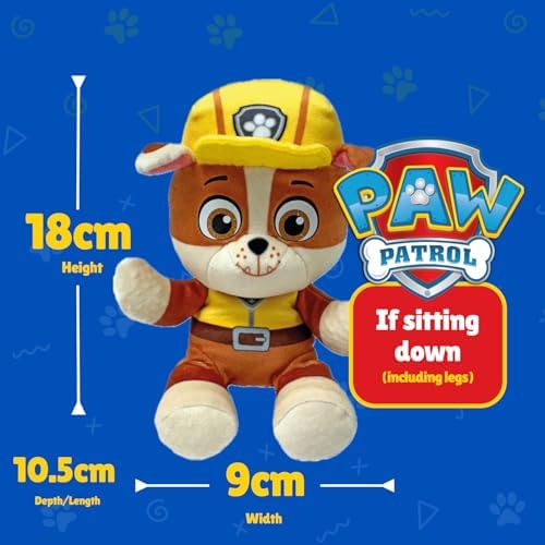 Vue 3 de Peluche Pat Patrouille