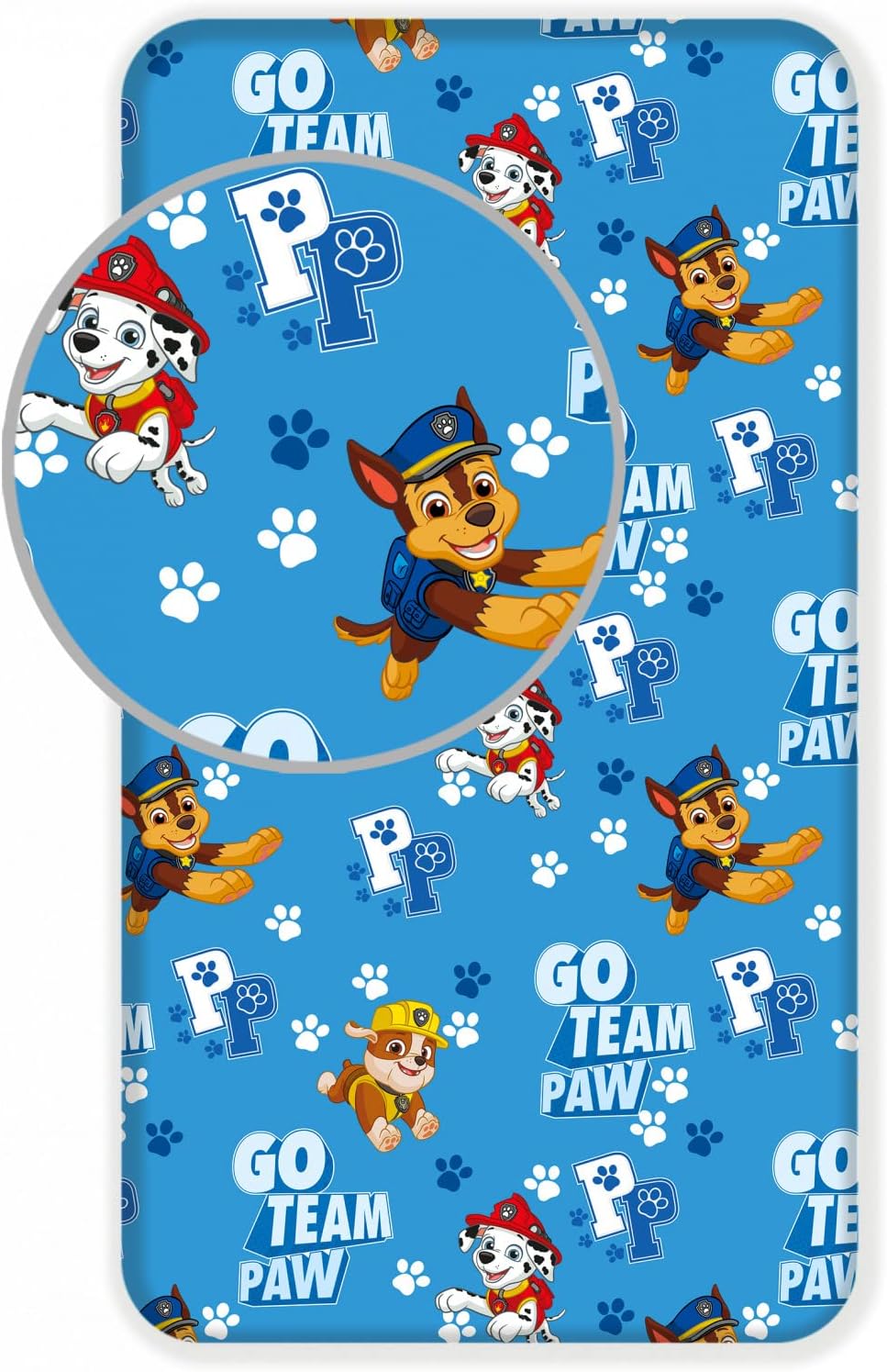 Drap Matelas Pat Patrouille
