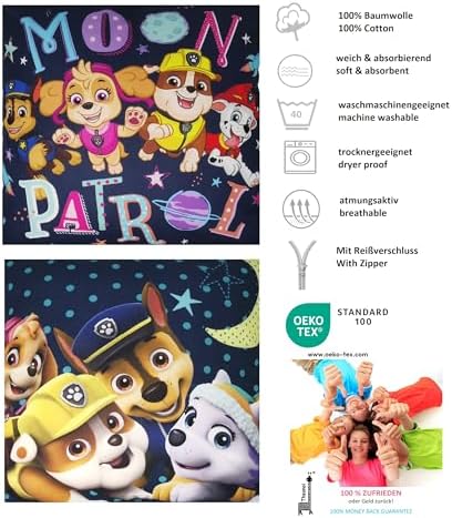 Vue 6 de Housse Coussin Pat Patrouille