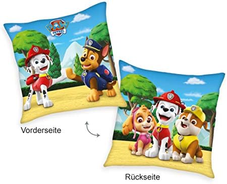 Vue 2 de Coussin Pat Patrouille