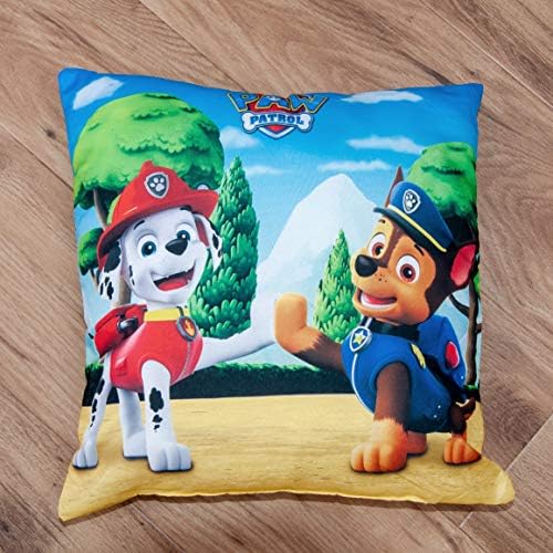Vue 3 de Coussin Pat Patrouille