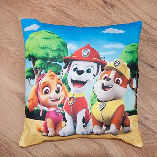 Vue 4 de Coussin Pat Patrouille