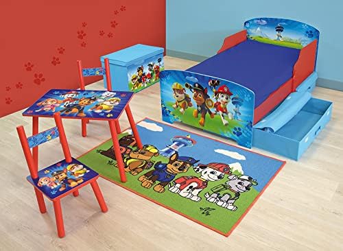 Vue 2 de Tapis Pat Patrouille
