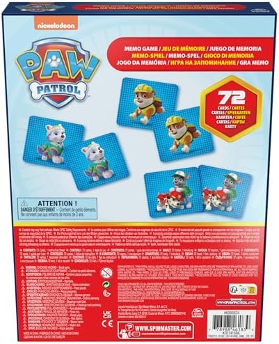 Vue 5 de Memo Cartes Pat Patrouille