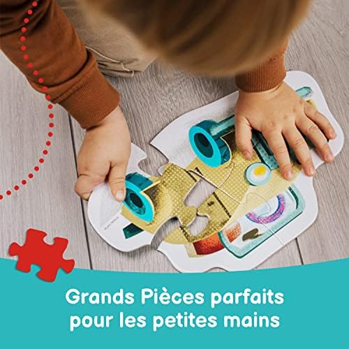 Vue 2 de Puzzle Bébé Pat Patrouille
