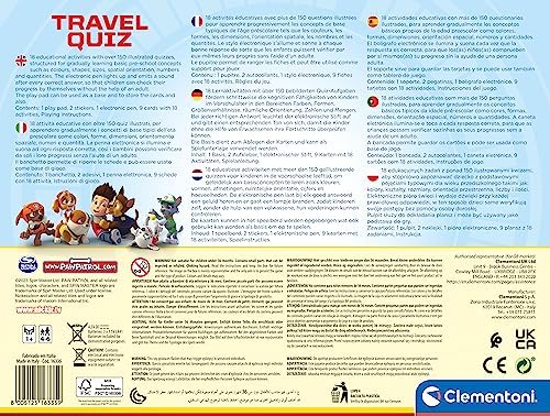 Vue 3 de Travel Quiz Pat Patrouille