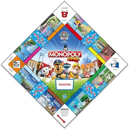 Vue 3 de Monopoly Pat Patrouille
