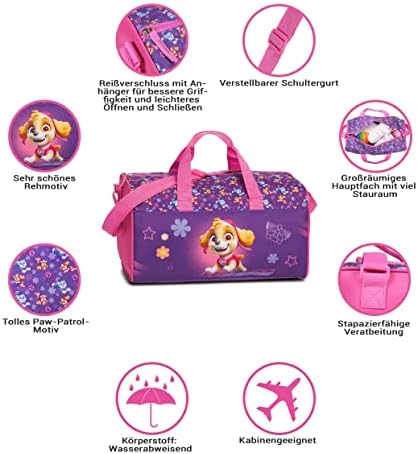 Vue 2 de Sac Sport Pat Patrouille