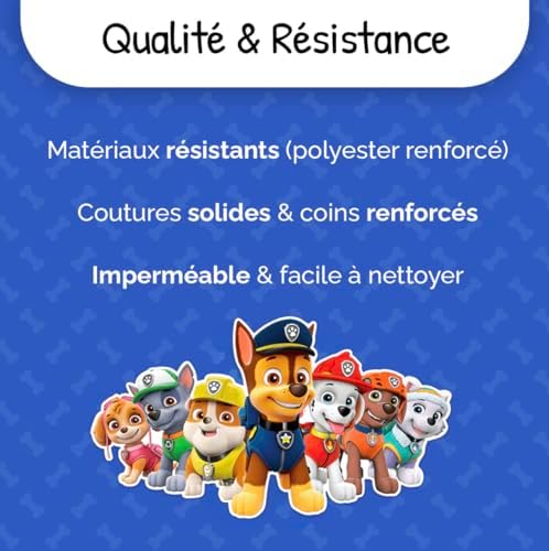Vue 6 de Cartable Primaire Pat Patrouille