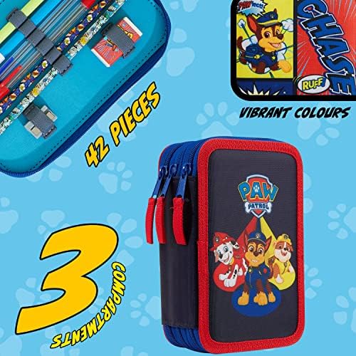 Vue 4 de Trousse Scolaire Pat Patrouille