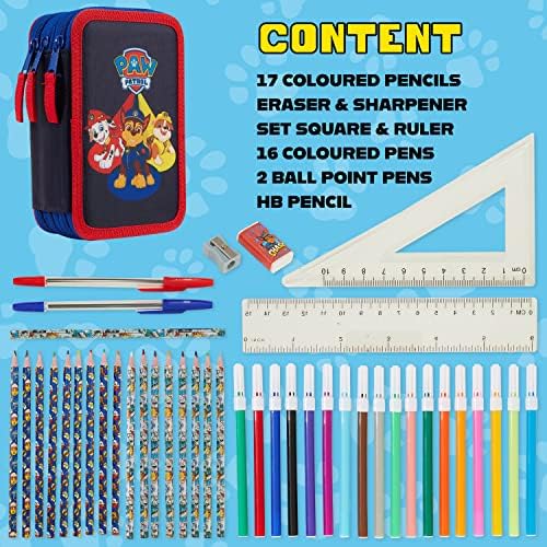 Vue 6 de Trousse Scolaire Pat Patrouille