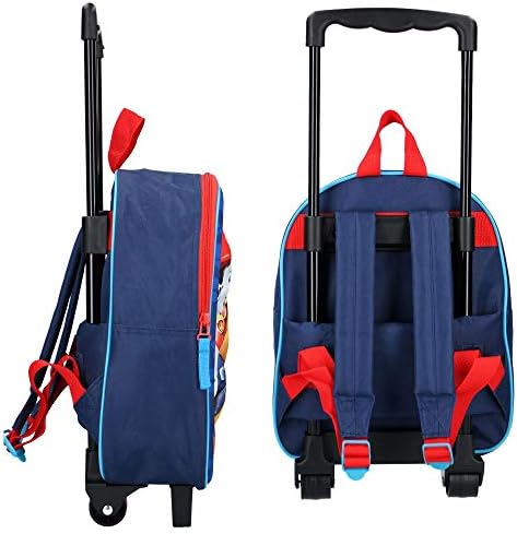 Vue 3 de Sac Roulettes Pat Patrouille
