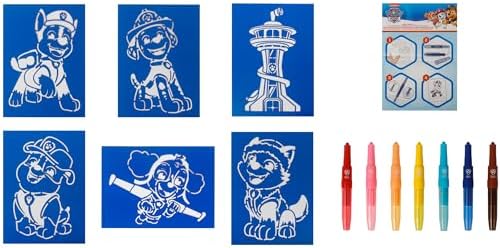 Vue 3 de Stylo Peinture Pat Patrouille