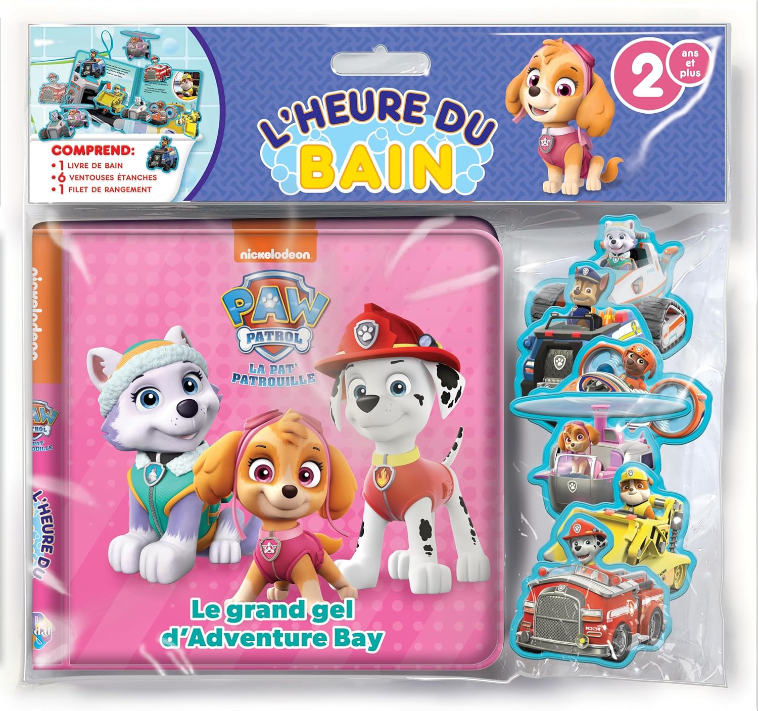 Vue 7 de Paw Patrolla Patpatrouille Stickers