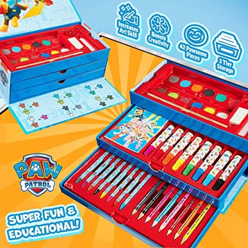 Vue 5 de Paw Patrol Set Coloriage