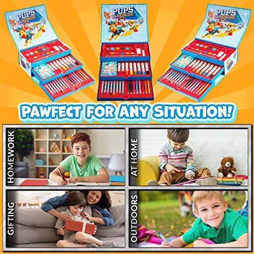 Vue 6 de Paw Patrol Set Coloriage