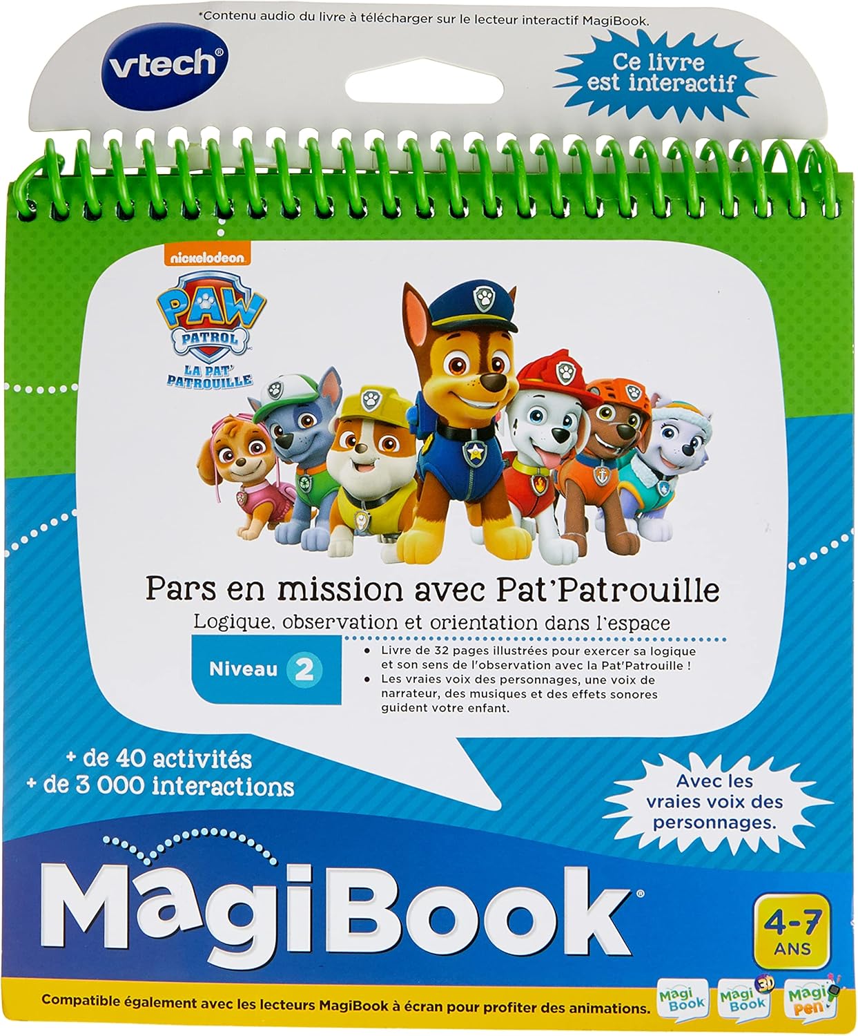 Vtech Magibook Pat Patrouille
