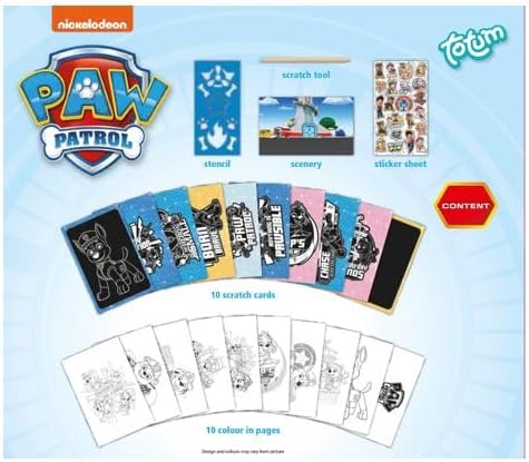 Vue 6 de Totum Paw Patrol Scratch