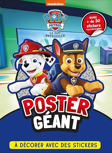 Pat Patrouille Poster Geant