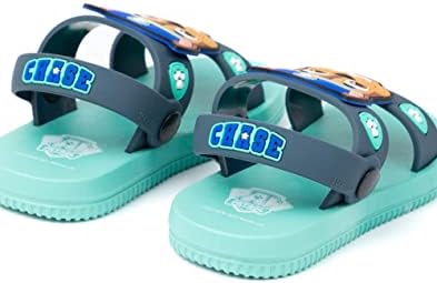 Vue 3 de Claquettes Plage Pat Patrouille
