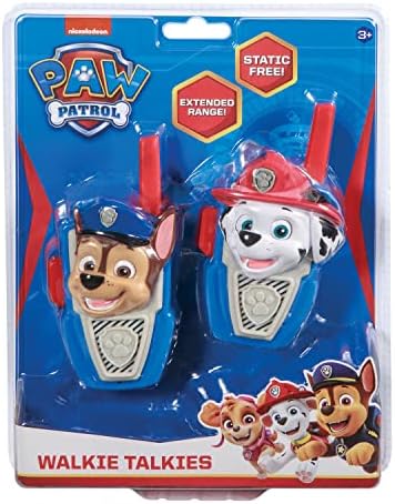 Vue 3 de Talkie Walkie Pat Patrouille