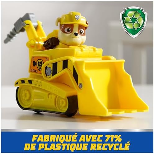 Vue 3 de Tractopelle Pat Patrouille