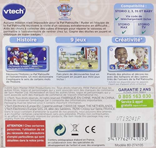 Vue 6 de Vtech Jeu Pat Patrouille