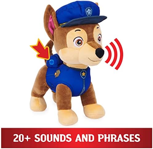 Vue 2 de Peluche Pat Patrouille
