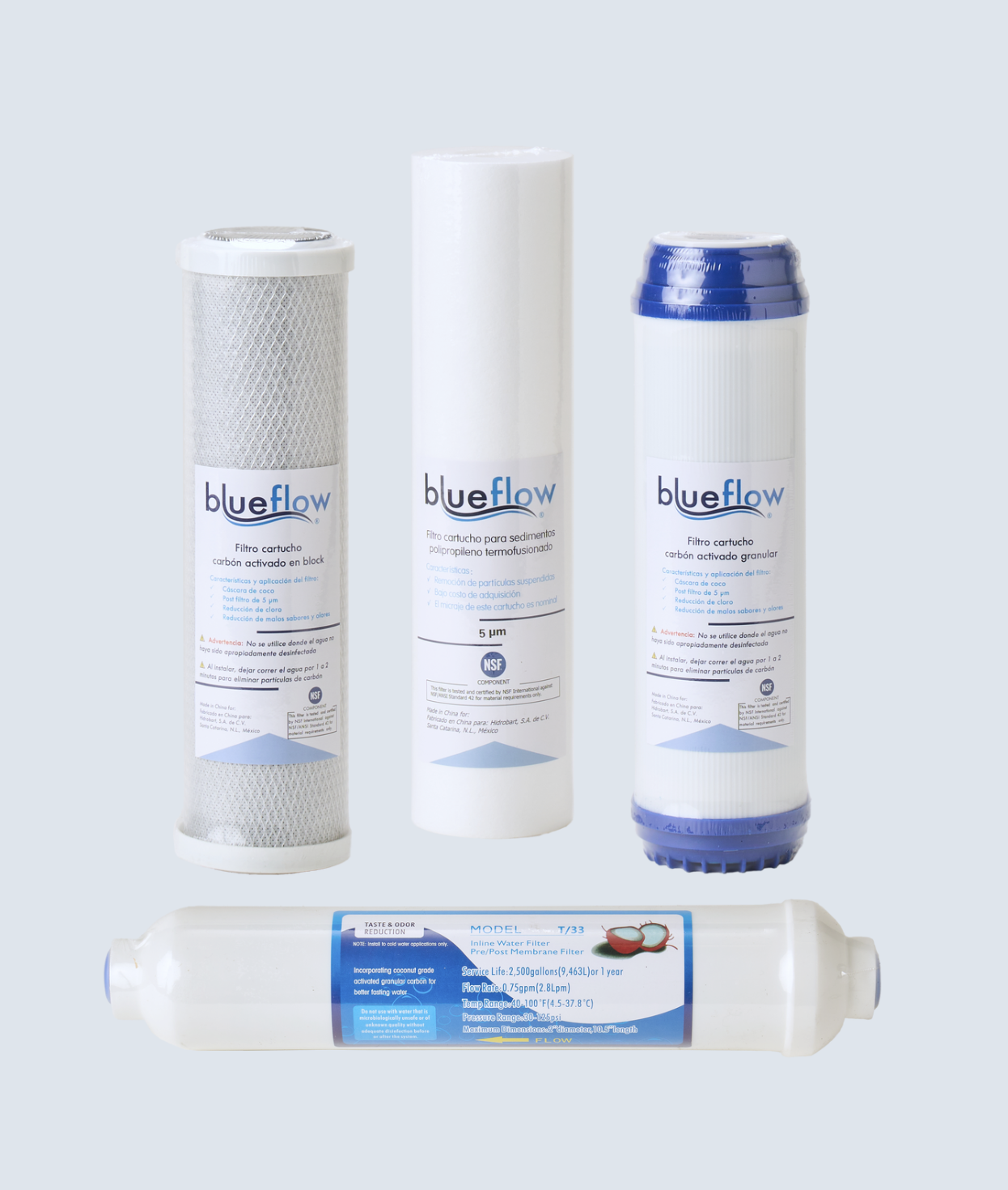 Filtros y Cartuchos de Agua