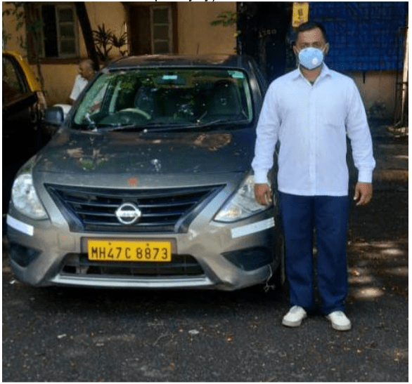 Ashutosh Upadhyay is a driver based in Mumbai, India