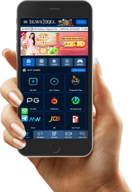 Tampilan mobile DEWATOGEL