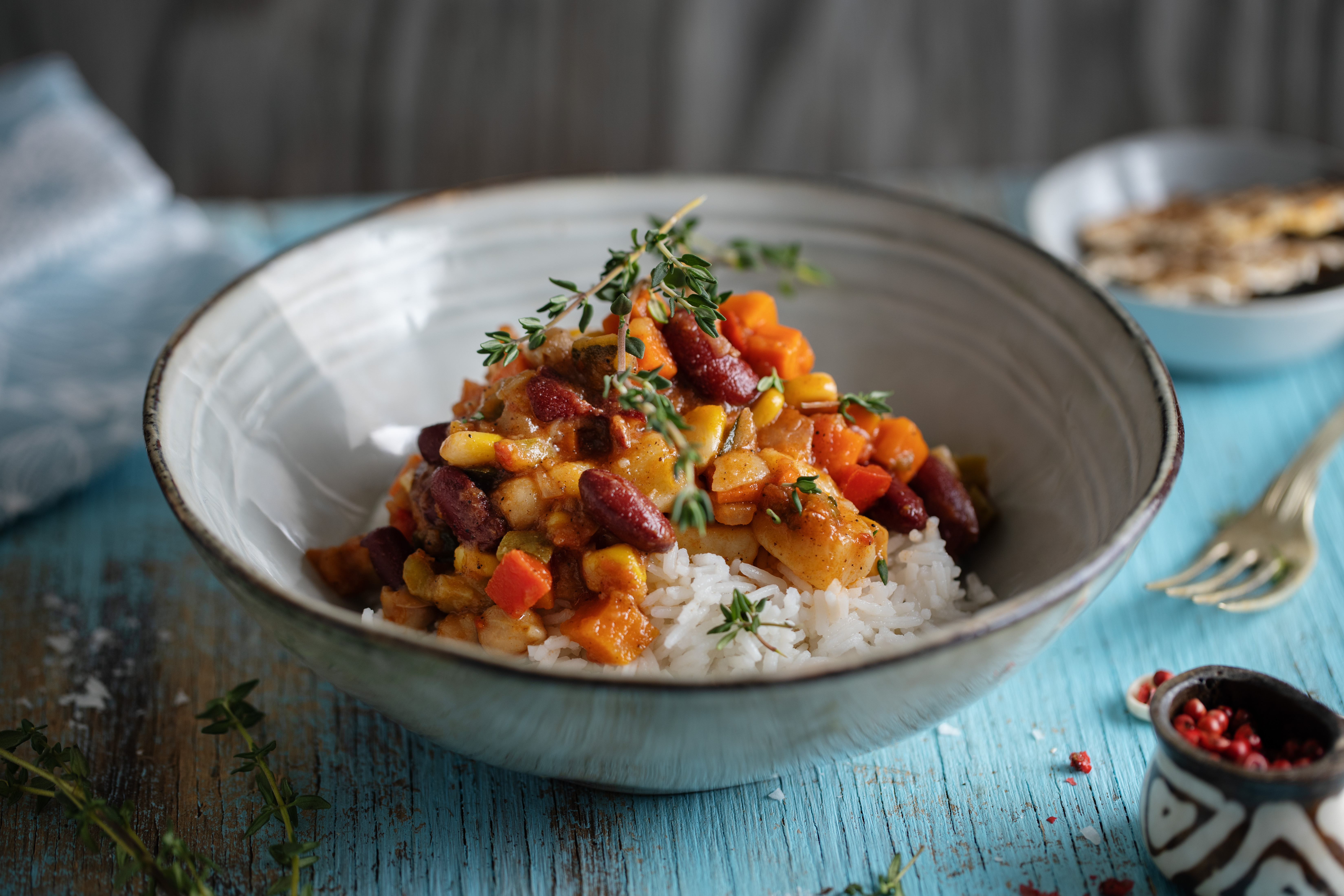 Kidney bean curry